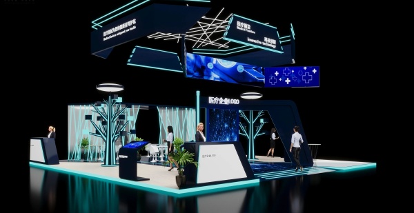 醫(yī)療機(jī)械展臺(tái)設(shè)計(jì)